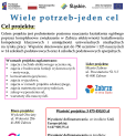 Projekt „Wiele potrzeb - jeden cel
